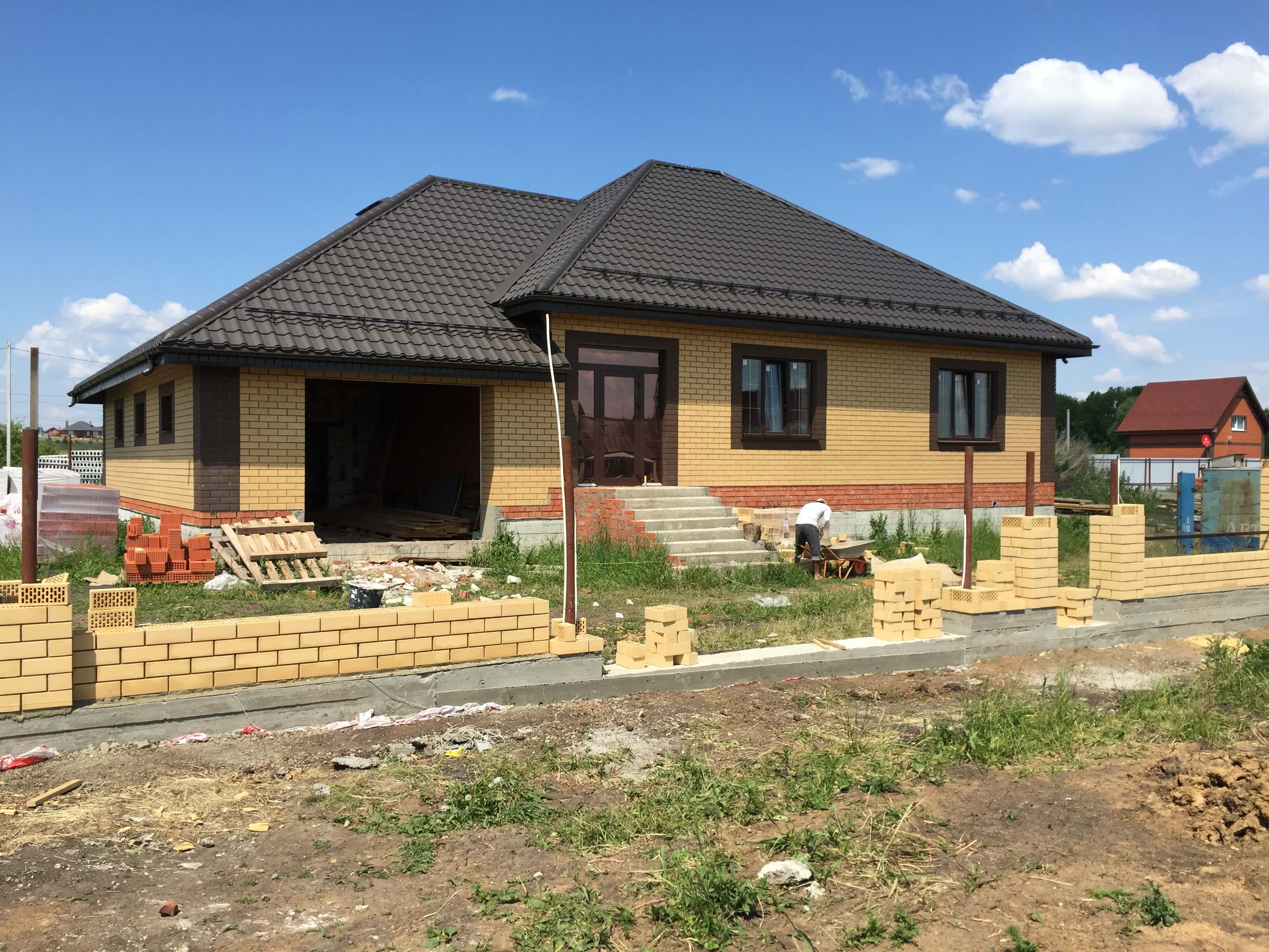 Дом из газоблока